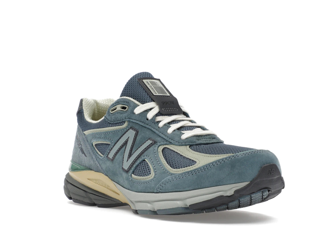 New Balance 990v4 MiUSA Auralee Blue - vue secondaire A