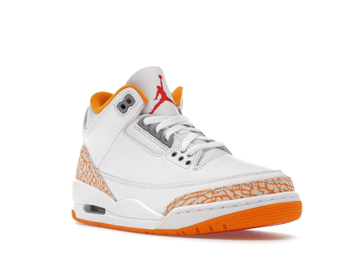 Jordan 3 Retro Orange Citrus (Women's) - vue secondaire A