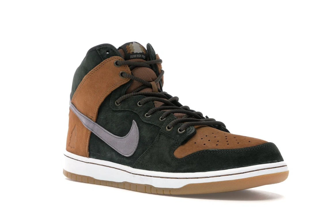 Nike SB Dunk High Homegrown Ale Brown - vue secondaire A