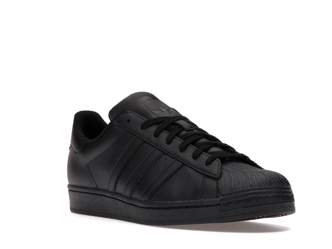 adidas Superstar All Black - vue secondaire A