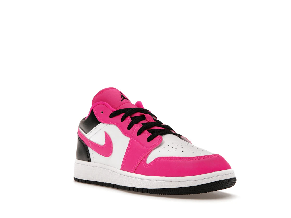 Jordan 1 Low Fierce Pink (GS) - vue secondaire A