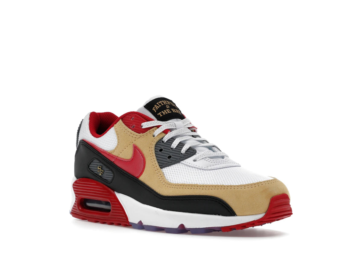 Nike Air Max 90 San Francisco 49ers - vue secondaire A