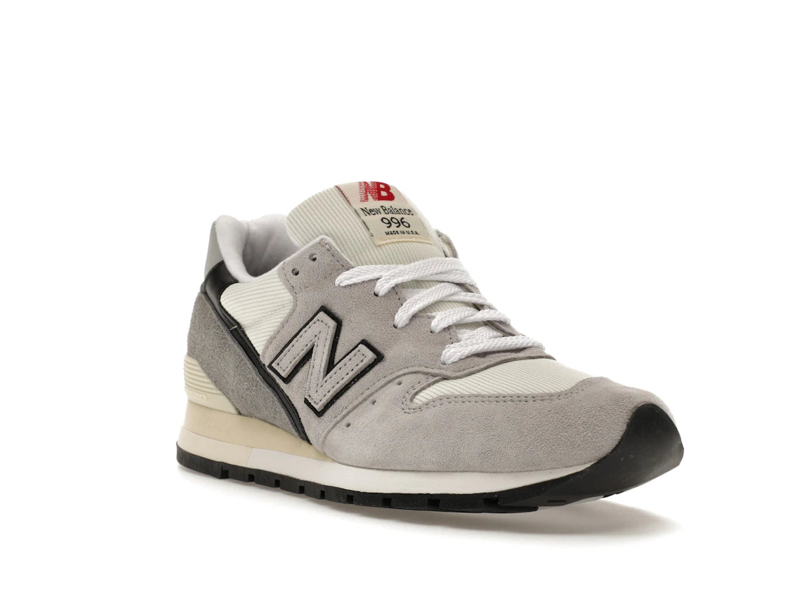 New Balance 996 MiUSA Teddy Santis Grey White Black - vue secondaire A