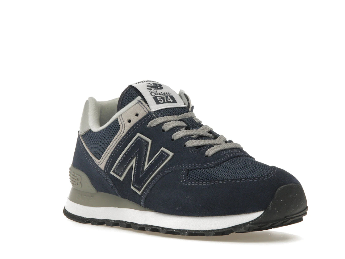 New Balance 574 Core Navy White (Women's) - vue secondaire A