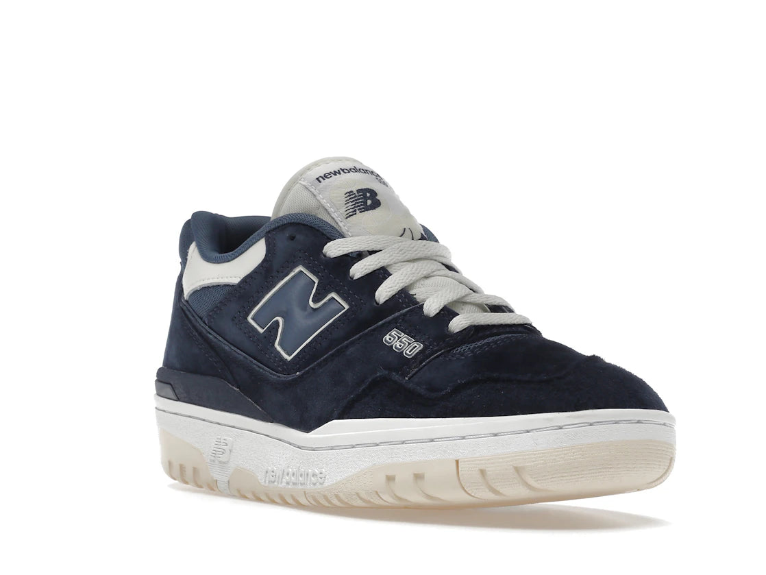 New Balance 550 Natural Indigo Suede - vue secondaire A