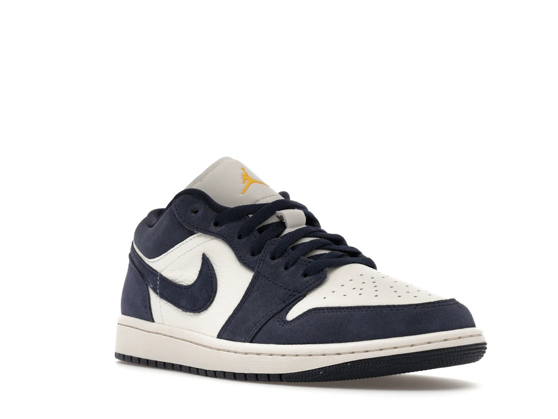 Jordan 1 Low SE Obsidian Suede - vue secondaire A