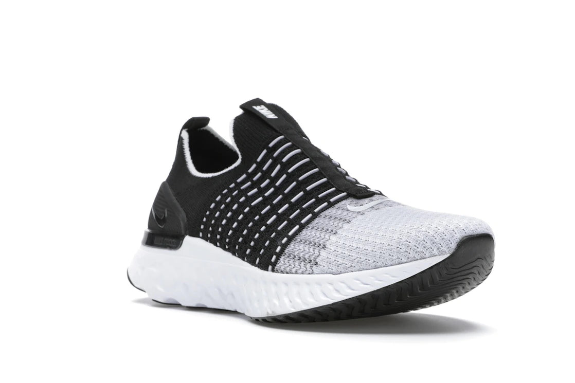 Nike React Phantom Run Flyknit 2 Black - vue secondaire A