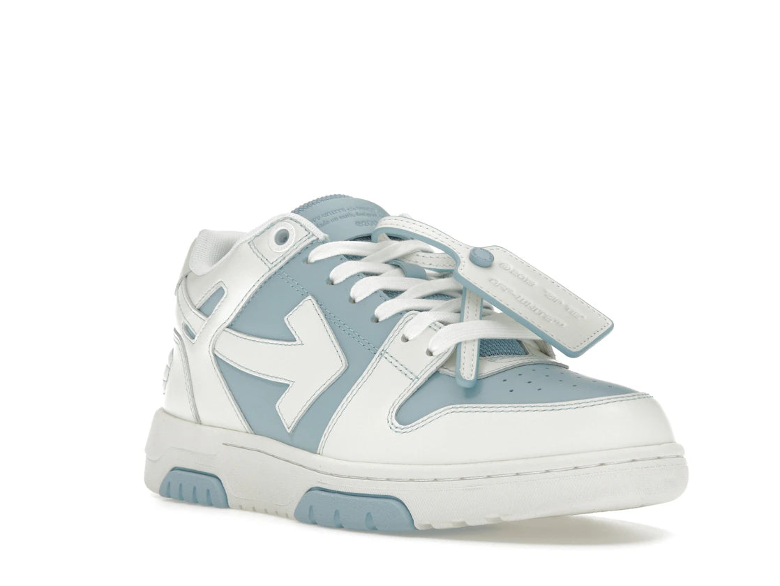 OFF-WHITE Out Of Office OOO Low Tops Light Blue White - vue secondaire A