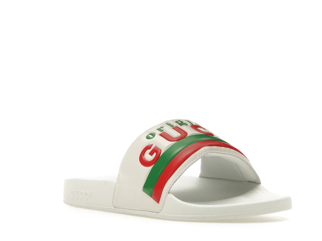 Gucci "Original Gucci" Slide White - vue secondaire A