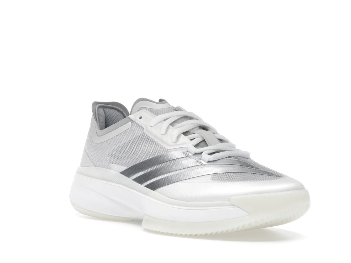 adidas Adizero Select 3.0 White Silver Metallic - vue secondaire A