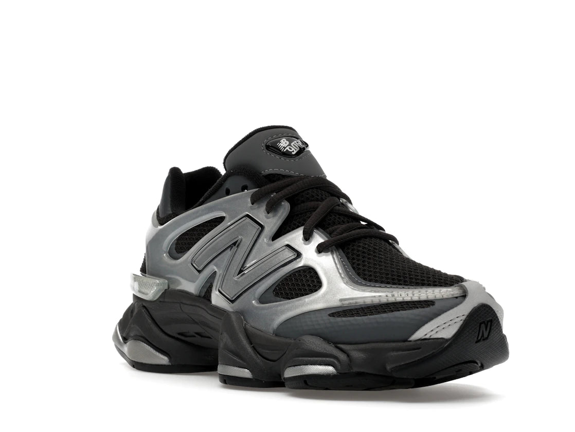 New Balance 9060 X Silver Metallic Black Cement - vue secondaire A