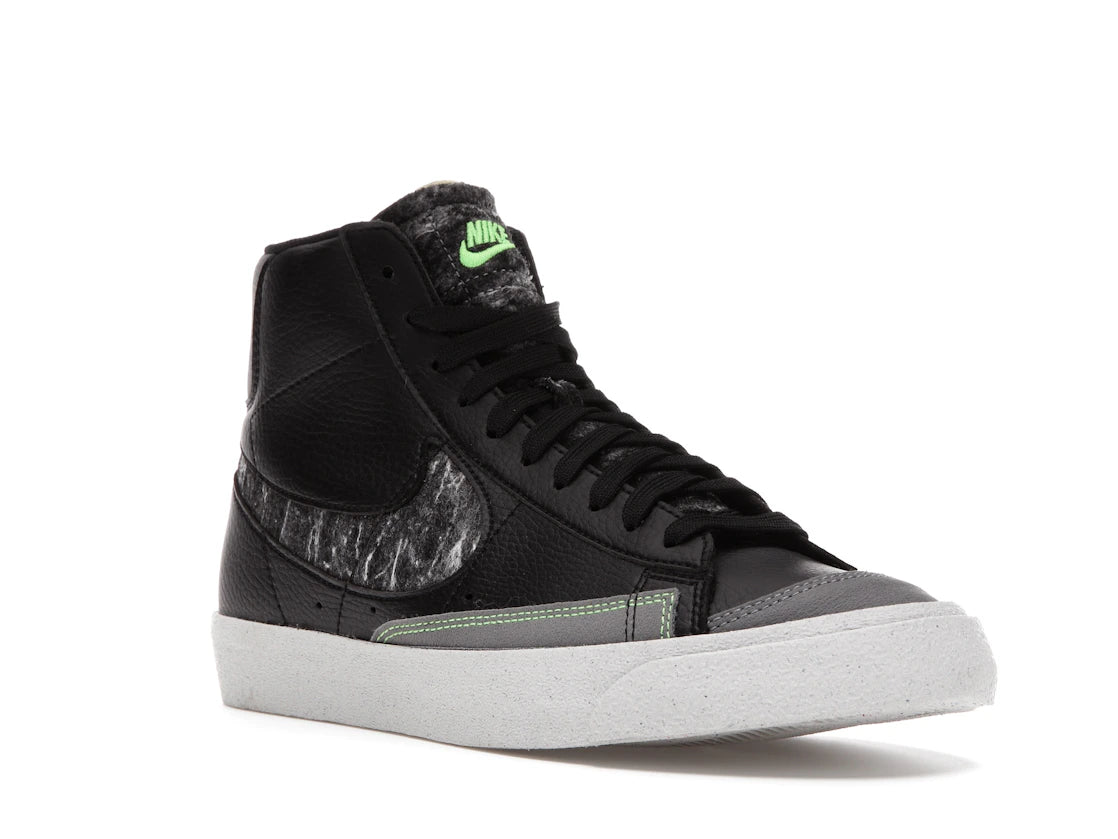 Nike Blazer Mid '77 Vintage Black Light Bone - vue secondaire A