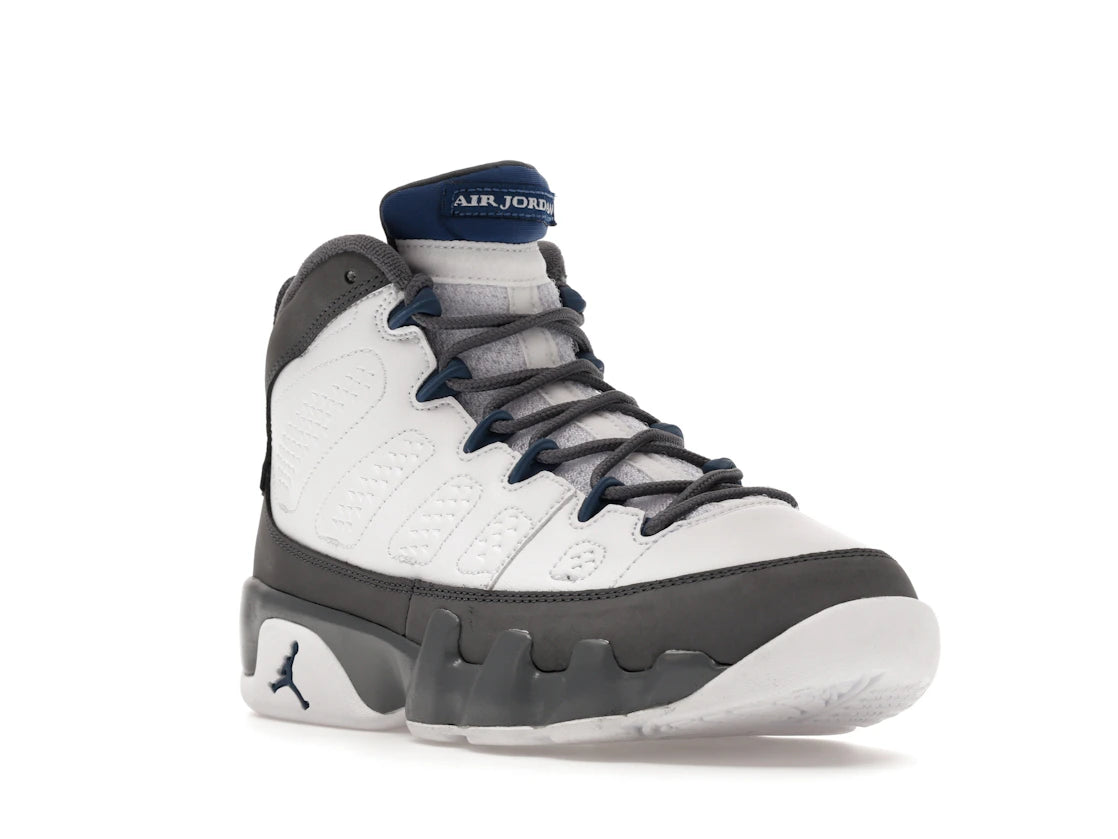 Jordan 9 Retro Flint Grey French Blue (2026) (GS) - vue secondaire A