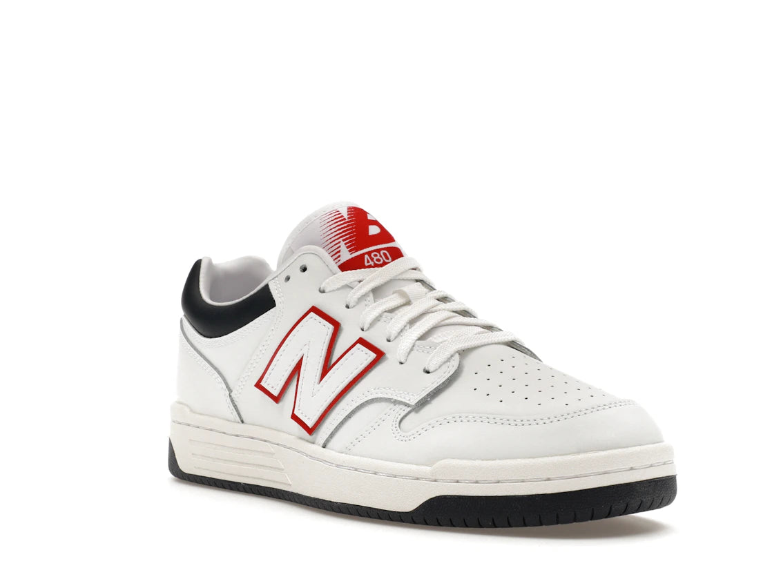 New Balance BB480 White Navy Red - vue secondaire A