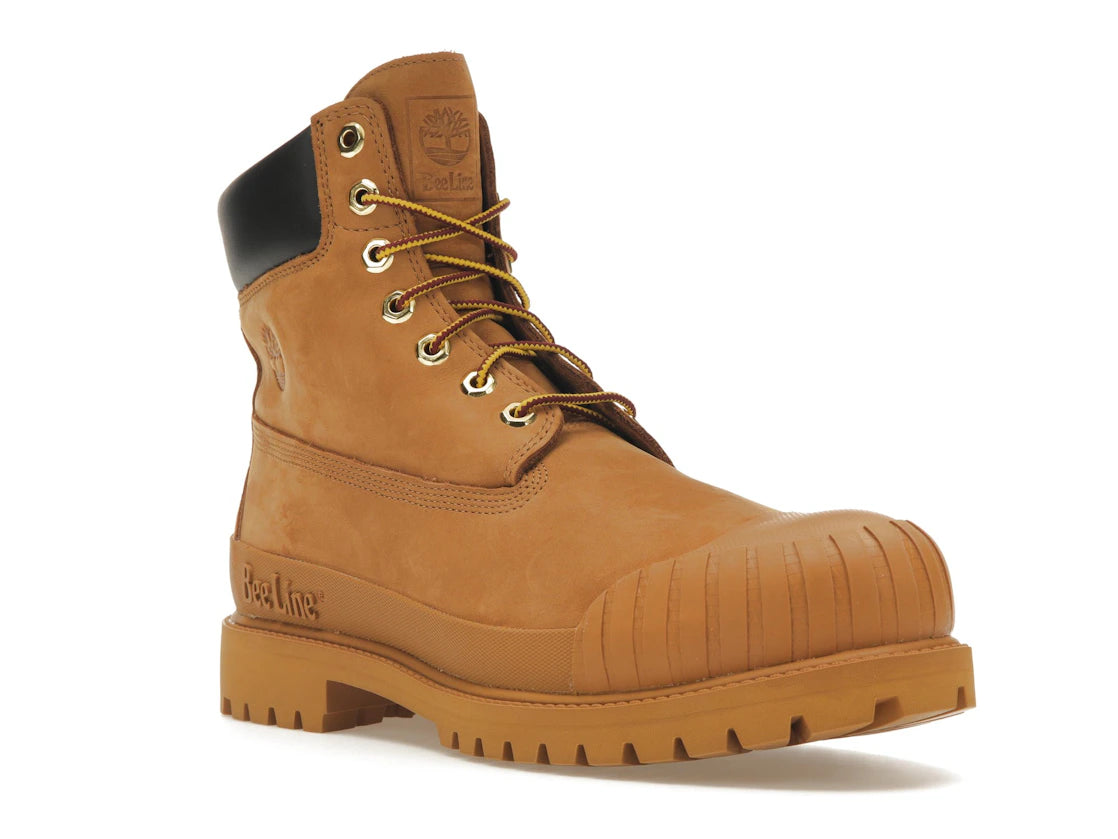 Timberland 6" Boot Premium Bee Line Rubber Toe WP Wheat Nubuck - vue secondaire A