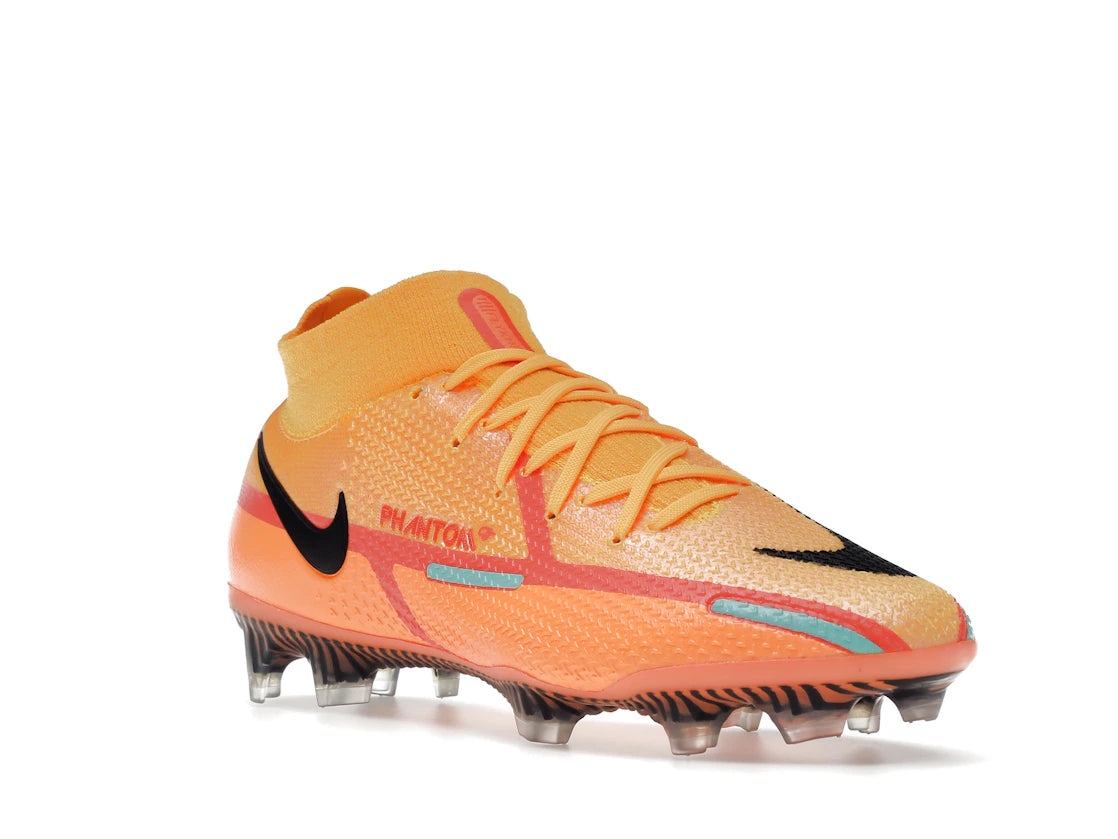 Nike Phantom GT2 Dynamic Fit Elite FG Laser Orange Total Orange Bright Crimson Black - vue secondaire A