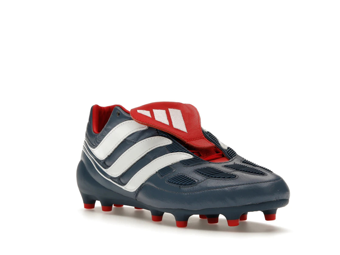 adidas Predator Precision FG Blue Grey Collegiate Red - vue secondaire A