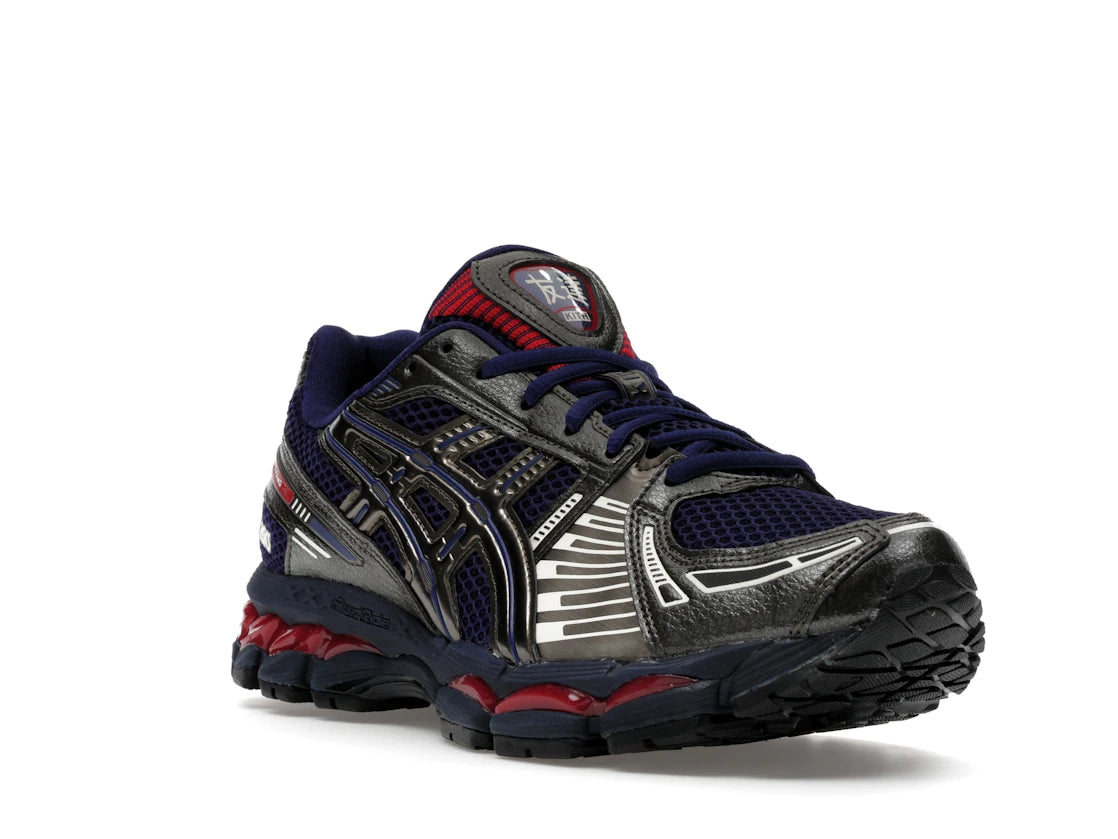 ASICS Gel-Kayano 12.1 Kith Marvel vs. Capcom Captain America (Comic Not Included) - vue secondaire A