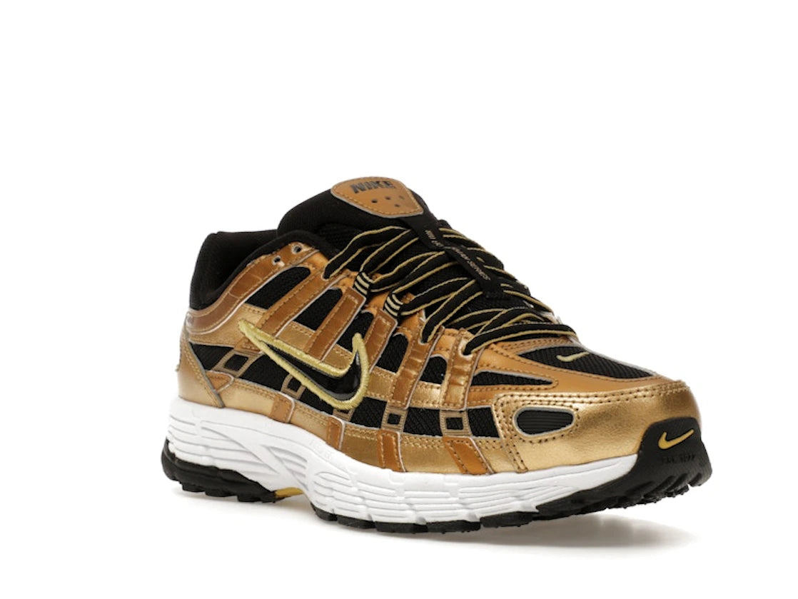 Nike P-6000 Metallic Gold Infinite Gold White Black - vue secondaire A