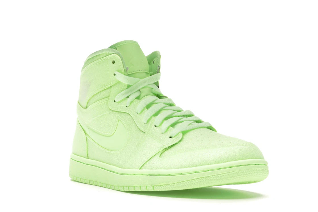 Jordan 1 Retro High Barely Volt (Women's) - vue secondaire A