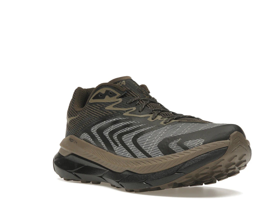 Hoka One One Tecton X 2 Stealth/Tech Deep Umber Black - vue secondaire A