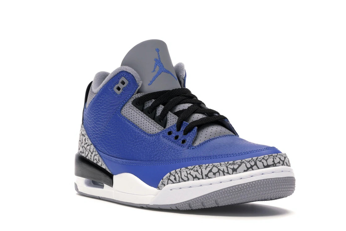 Jordan 3 Retro Varsity Royal Cement - vue secondaire A