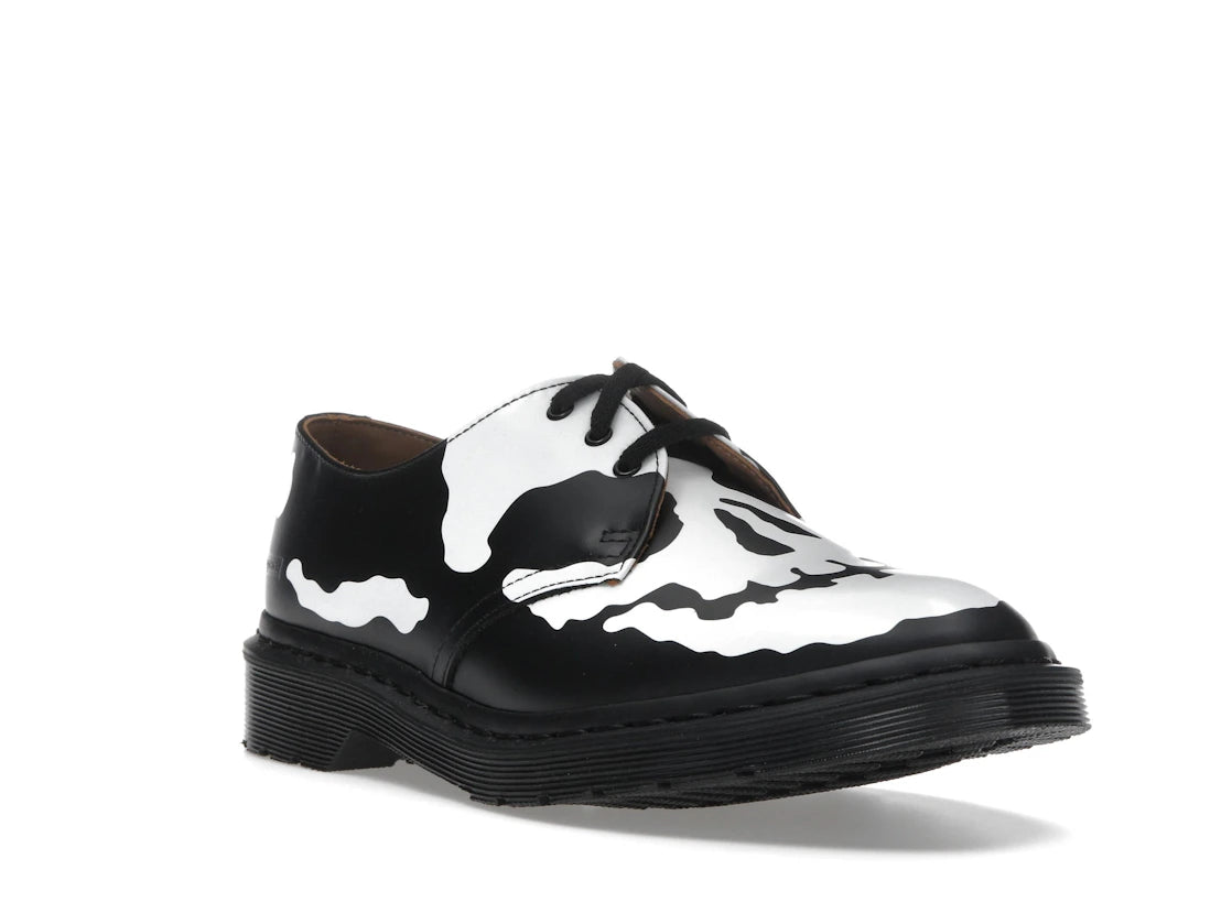 Dr. Martens 1461 3-Eye Shoe Supreme Skull Black White - vue secondaire A