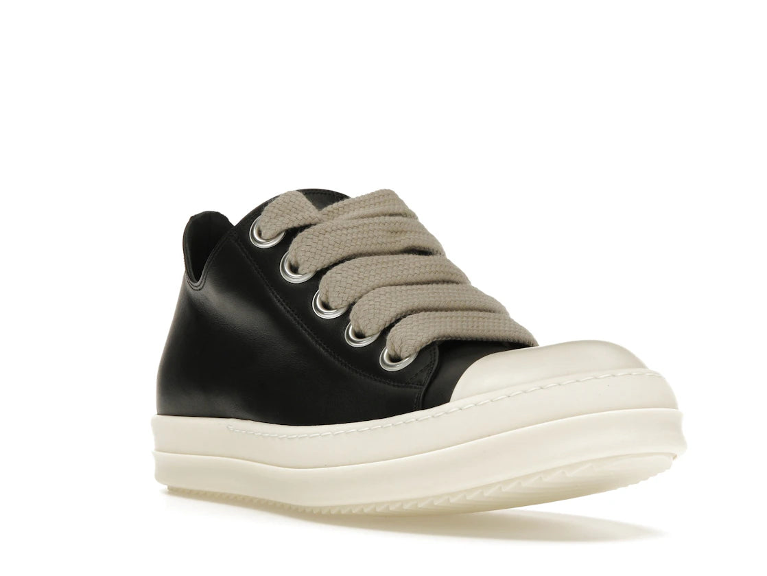 Rick Owens Porterville Jumbolaced Low Black - vue secondaire A