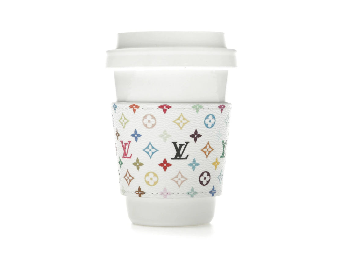 Louis Vuitton x Takashi Murakami Monogram Multicolor LV Cup PM White Multicolored - vue secondaire A