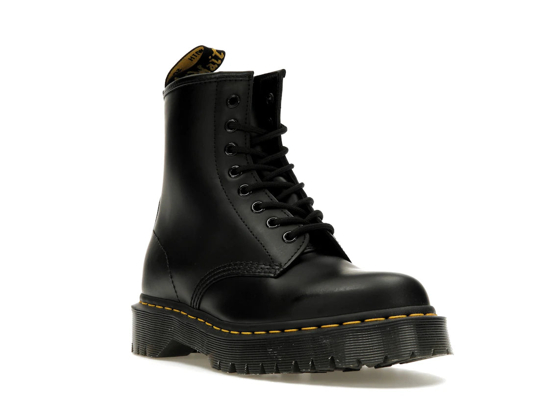 Dr. Martens 1460 Bex Smooth Leather Boot Black Vintage Smooth - vue secondaire A