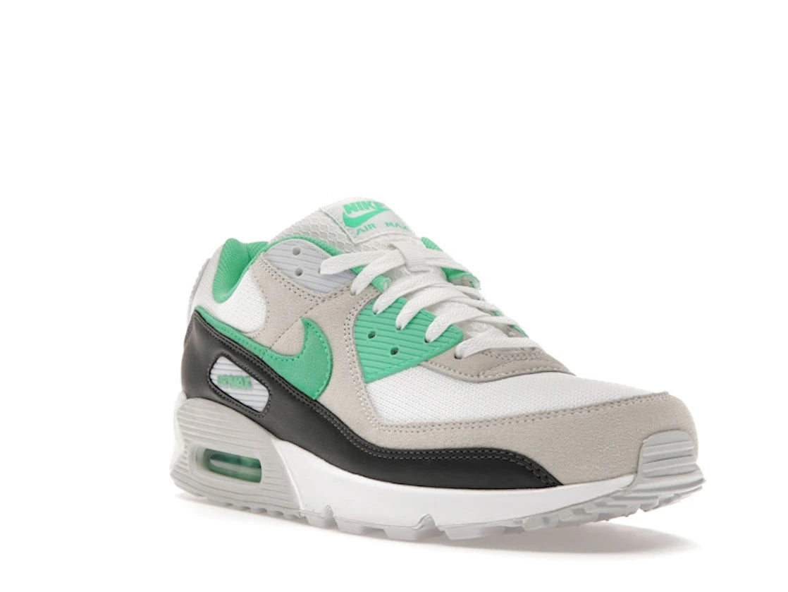 Nike Air Max 90 White Spring Green - vue secondaire A