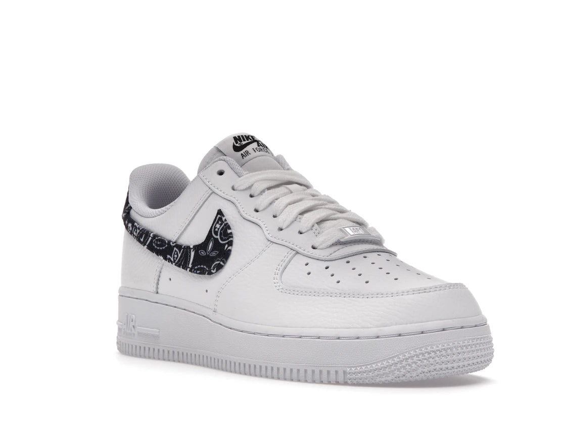 Nike Air Force 1 Low '07 Essential White Black Paisley (Women's) - vue secondaire A