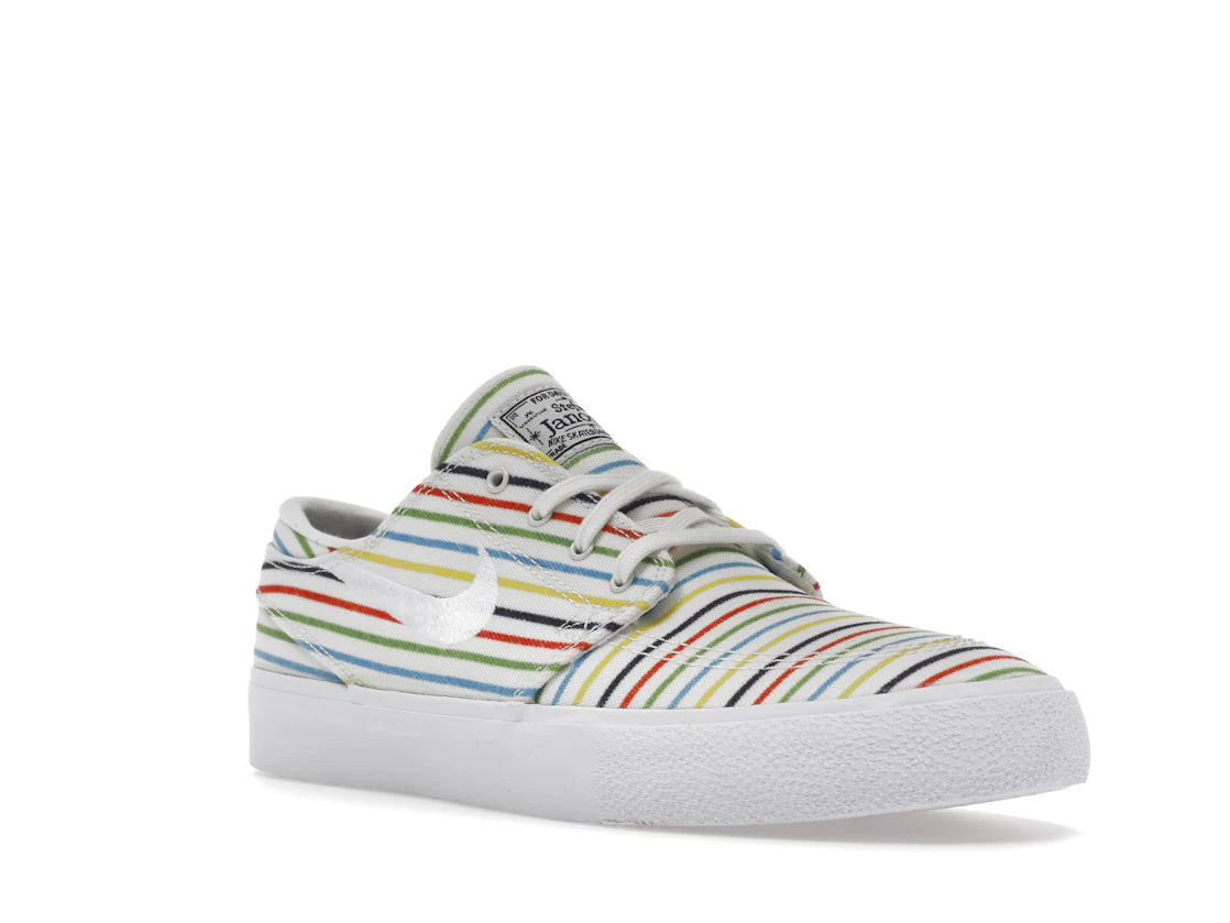 Nike SB Zoom Stefan Janoski Canvas Multi-Color Pinstripes - vue secondaire A