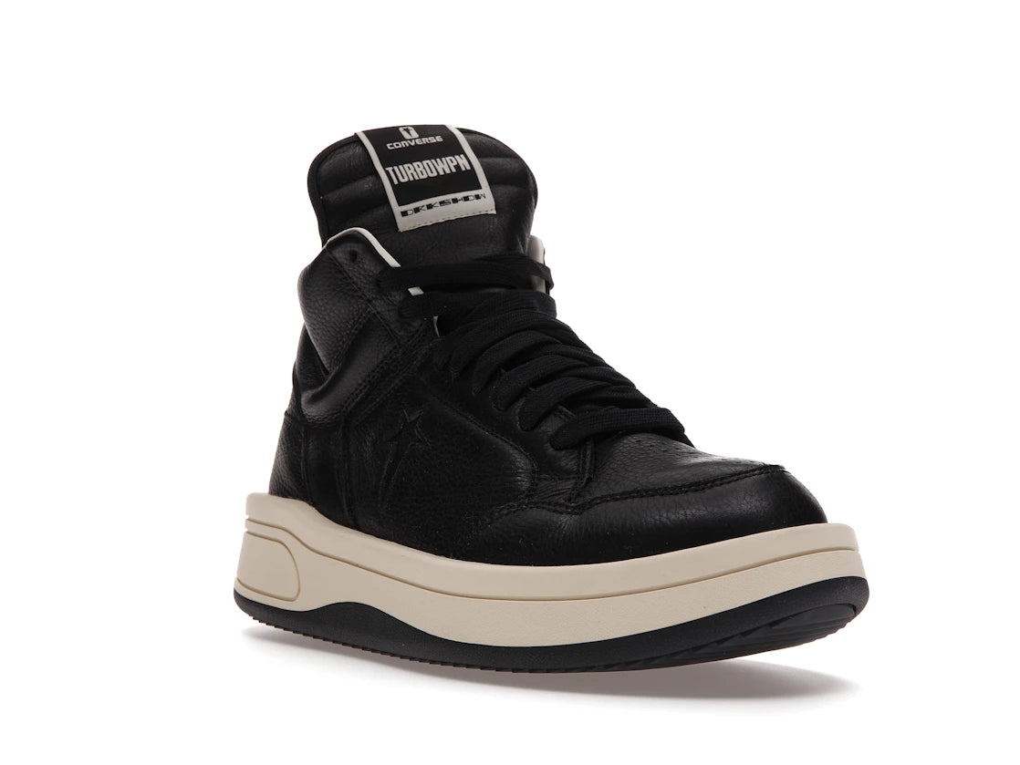 Converse TURBOWPN Mid Rick Owens DRKSHDW Black - vue secondaire A