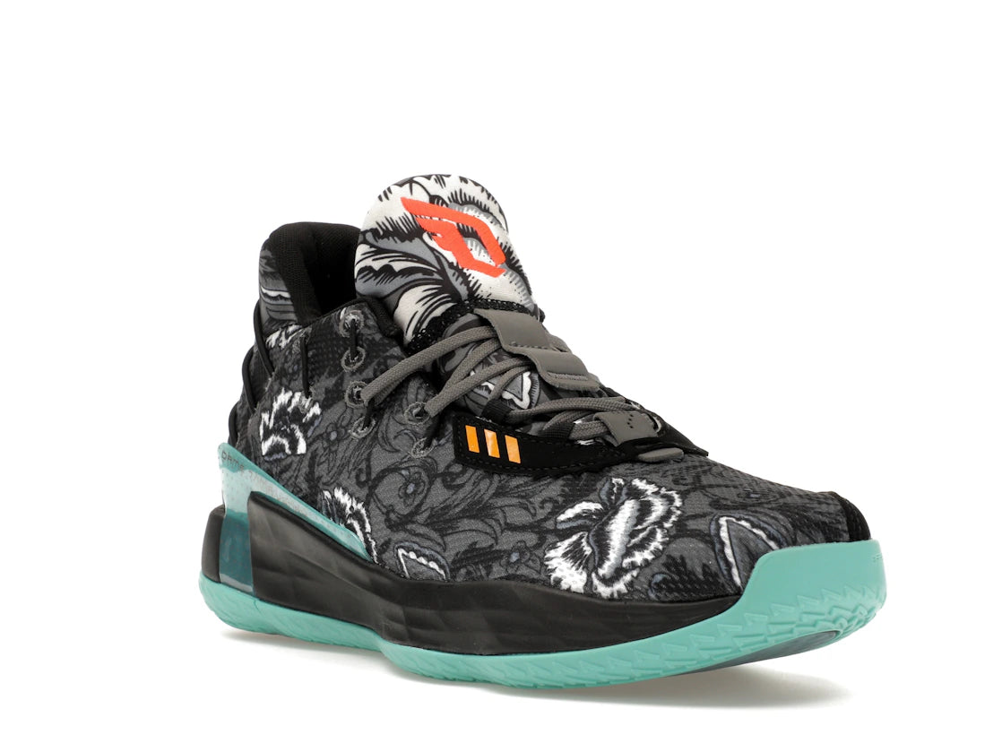 adidas Dame 7 Floral - vue secondaire A