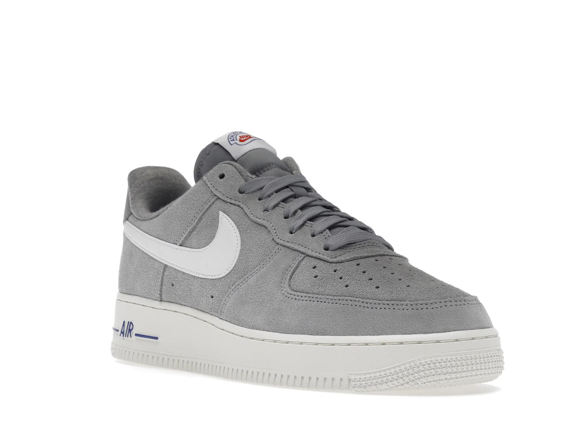 Nike Air Force 1 Low Light Smoke Grey White Sail Hyper Royal - vue secondaire A