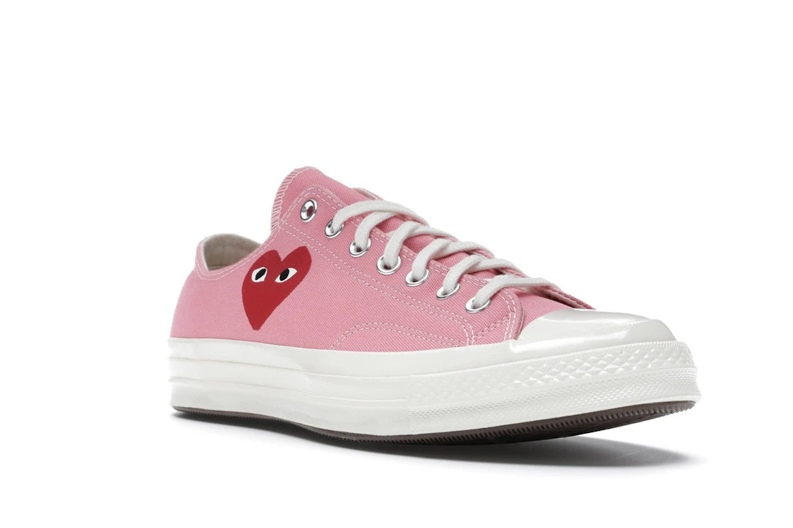 Converse Chuck Taylor All Star 70 Ox Comme des Garcons PLAY Bright Pink - vue secondaire A