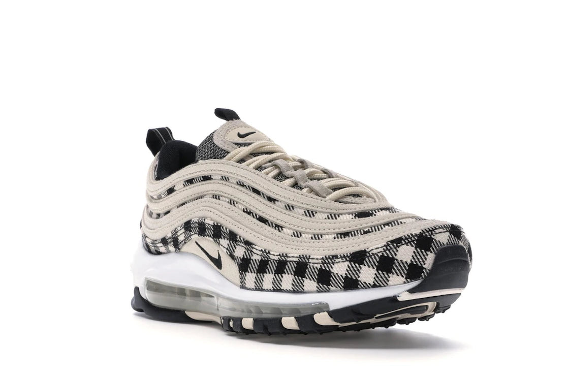 Nike Air Max 97 Plaid Light Cream - vue secondaire A