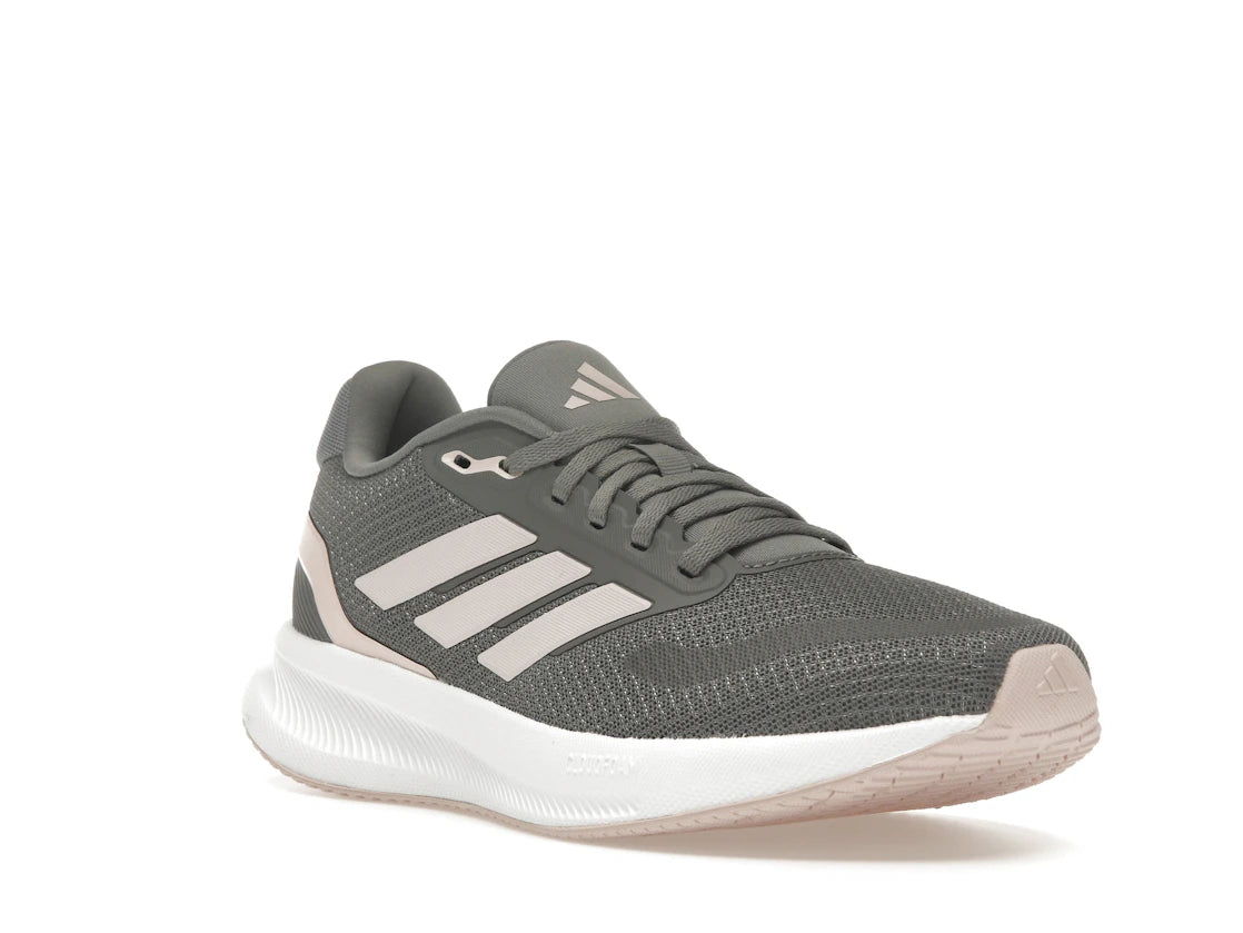 adidas Runfalcon 5 Grey Sandy Pink Cloud White (Women's) - vue secondaire A