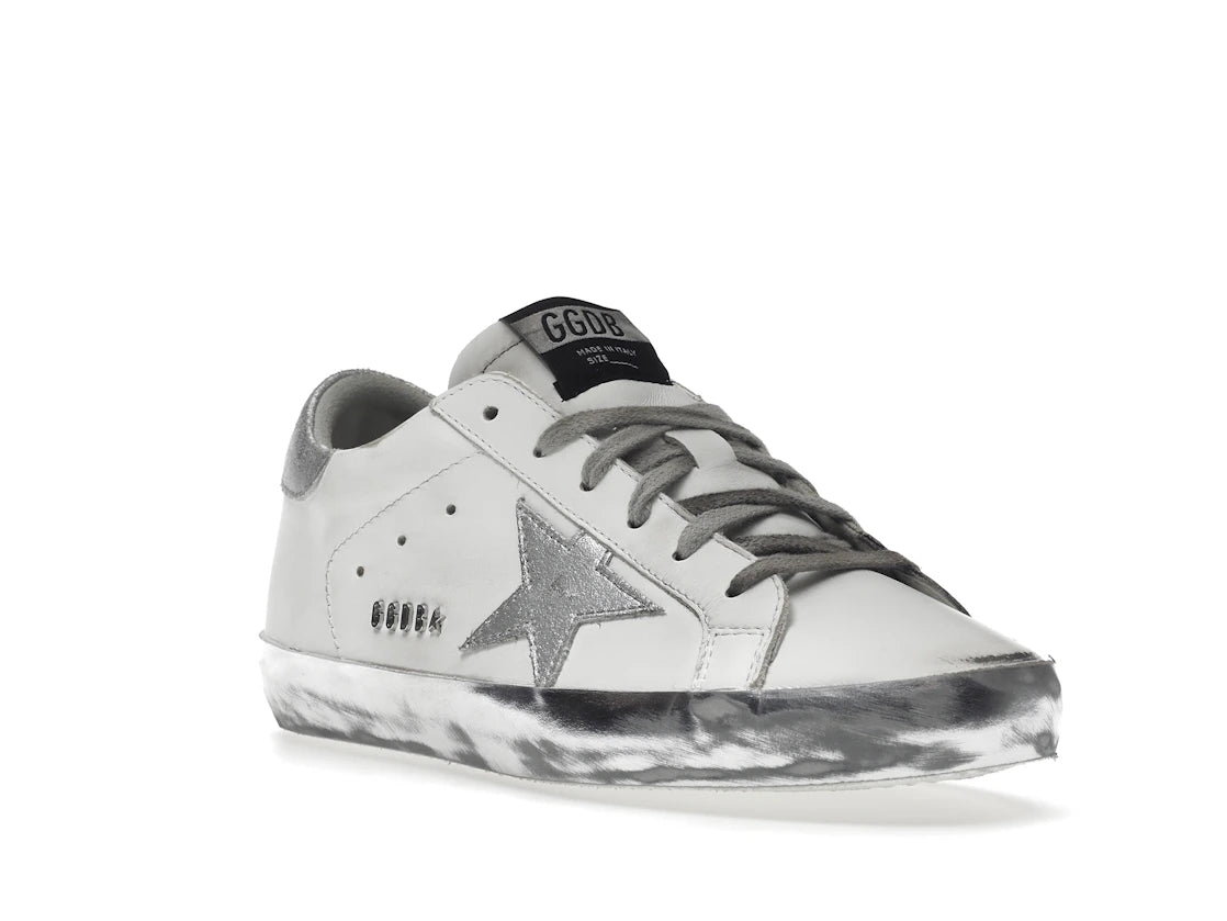 Golden Goose Super-Star White Silver Sparkle (Women's) - vue secondaire A