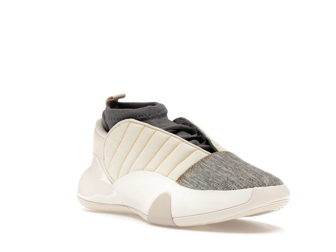 adidas Harden Vol. 7 Cream White Carbon Grey Denim - vue secondaire A