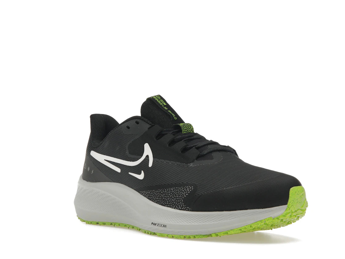Nike Air Zoom Pegasus 39 Shield Black Dark Smoke Grey Volt - vue secondaire A