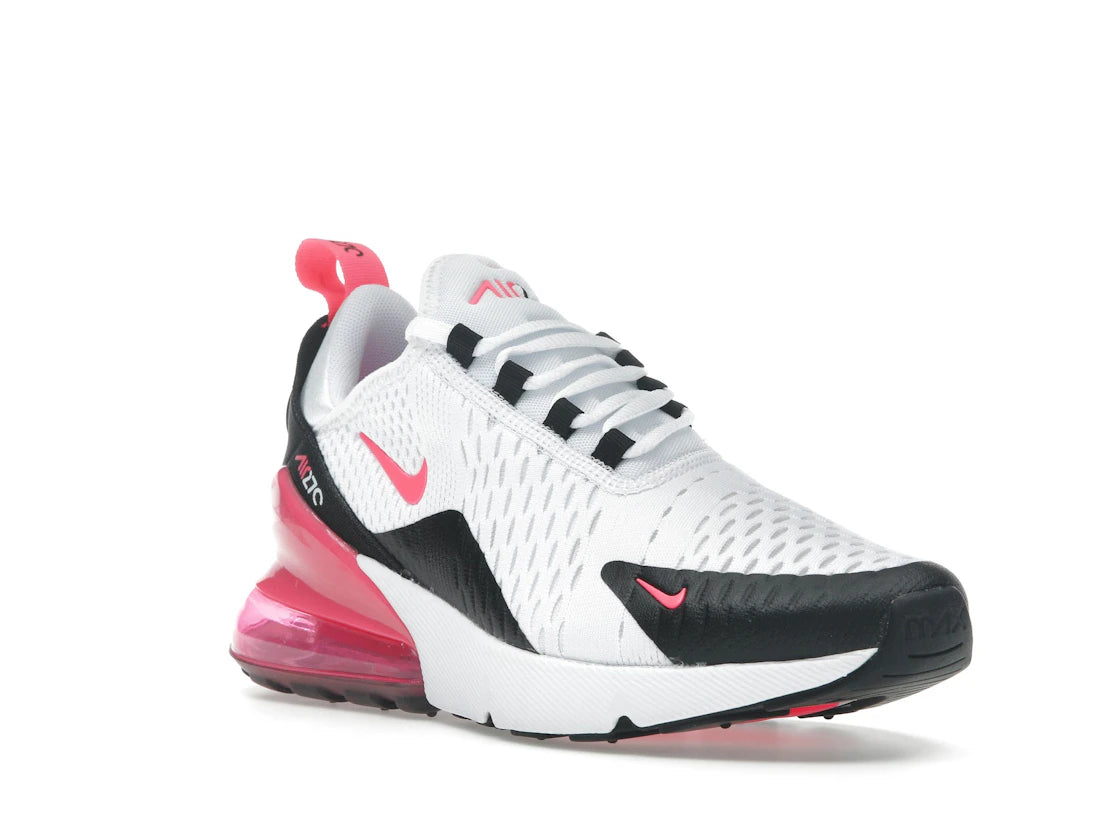 Nike Air Max 270 White Black Hyper Pink (Women's) - vue secondaire A