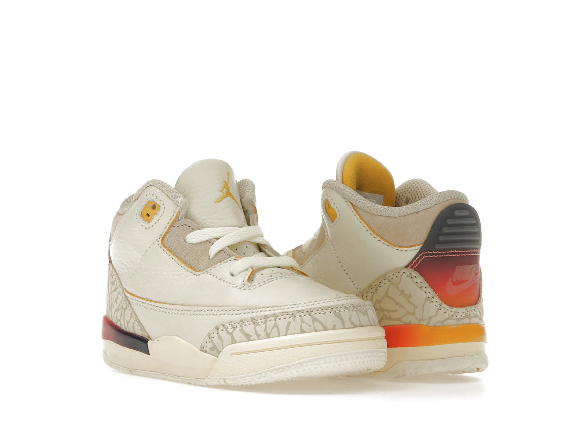 Jordan 3 Retro SP J Balvin Medellín Sunset (TD) - vue secondaire A