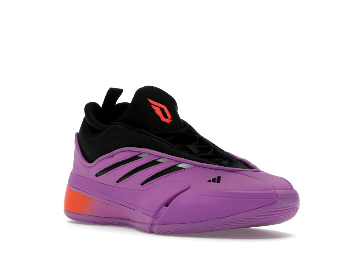adidas Dame 9 Purple Burst - vue secondaire A