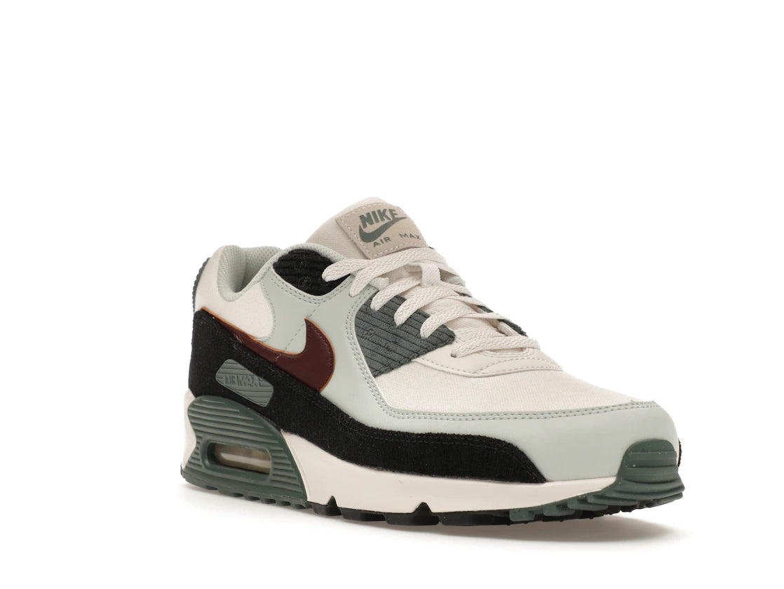 Nike Air Max 90 Burgundy Crush Vintage Green - vue secondaire A