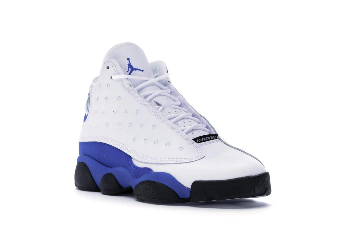 Jordan 13 Retro White Hyper Royal Black (GS) - vue secondaire A