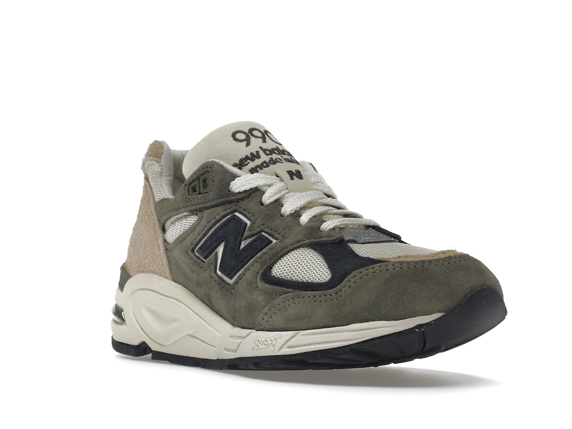 New Balance 990v2 MiUSA Grey Tan - vue secondaire A