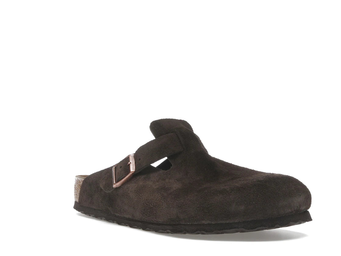 Birkenstock Boston Suede Mocca - vue secondaire A