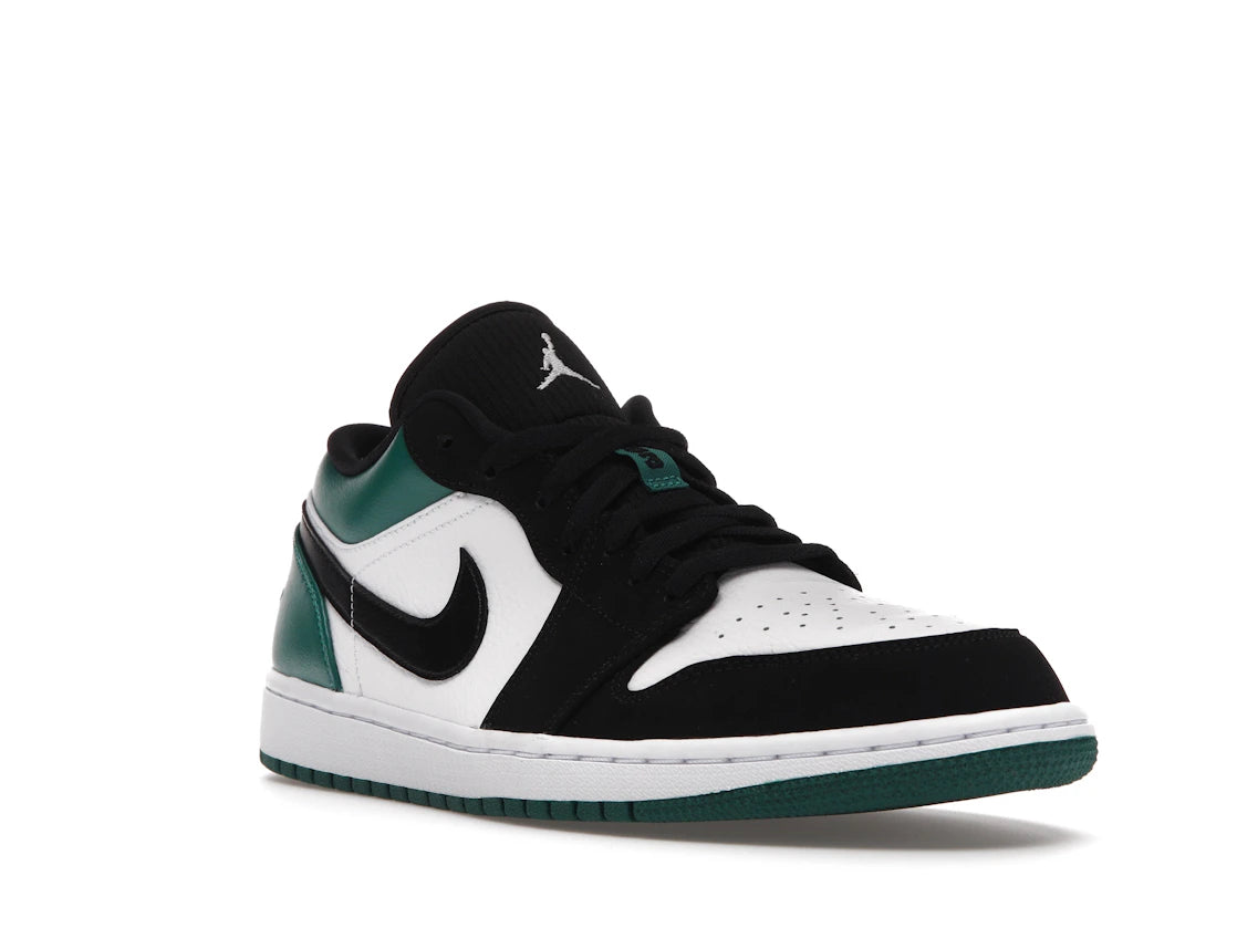 Jordan 1 Low White Black Mystic Green - vue secondaire A